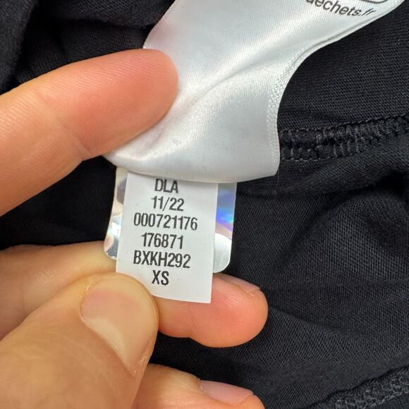 The North Face Long Sleeve Graphic T-Shirt Womens XS Black Crew Neck Cotton Tee - Picture 7 of 12